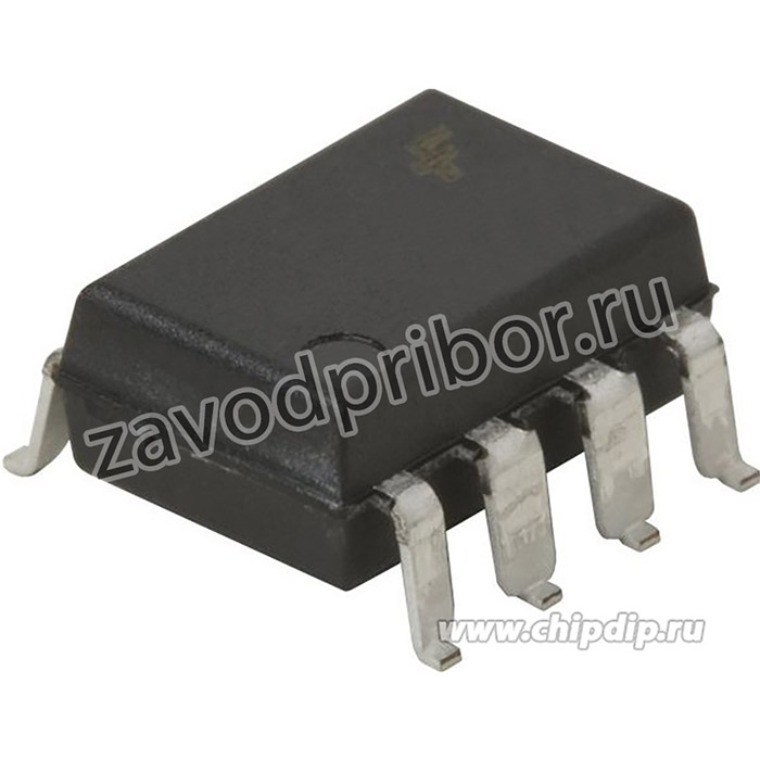 HCPL2631SD, Оптопара двухканальная высокоскоростная 10 Мбит/с логическими уровнями на выходе [SMT-8]