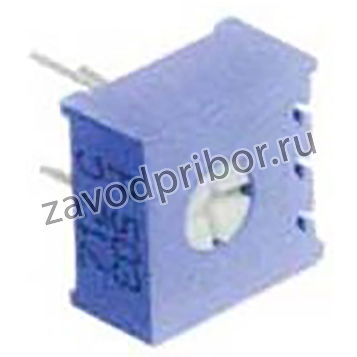 Подстроечный резистор 200 Ом, 270 градусов, выводы 3P/плат, 3386P BAR