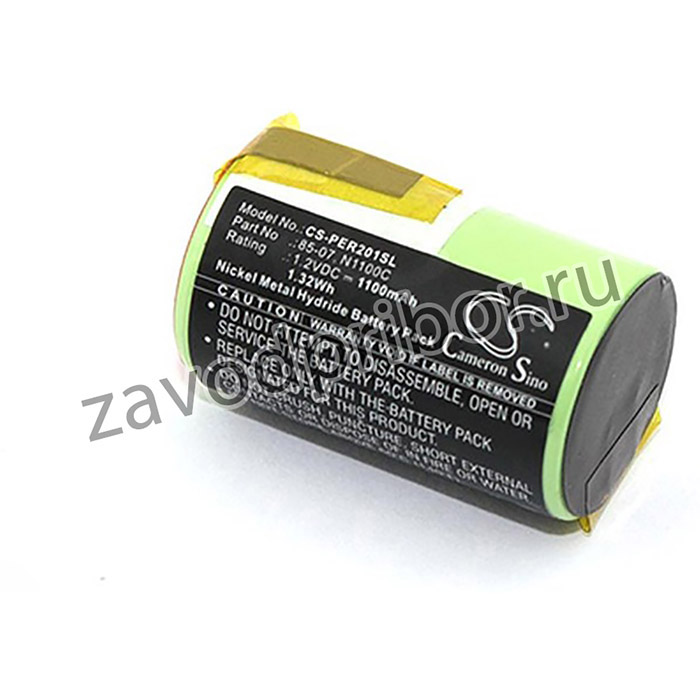 Аккумулятор CS-PER201SL для электробритвы Panasonic ER201, ER398 1.2V 1100mAh Ni-Mh