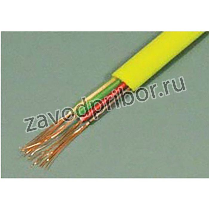 Кабель телефонный, 4x0,125, ТС-4, желтый; каб телеф\4x0,125\ТС-4\жел