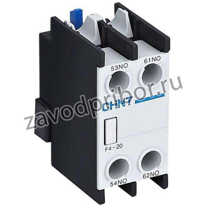Приставка доп. контакты F4-20 к контактору NC1 и NC2 (R) CHINT 257024