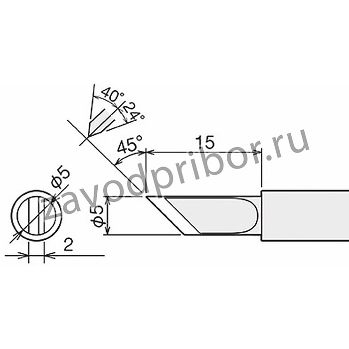 Жало для паяльника PX-60RT-5K
