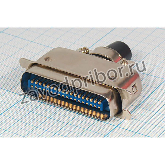 Штекер CENTRONICS, P2,16, 36C, на кабель, кож мет, CENC-36M, CONNF