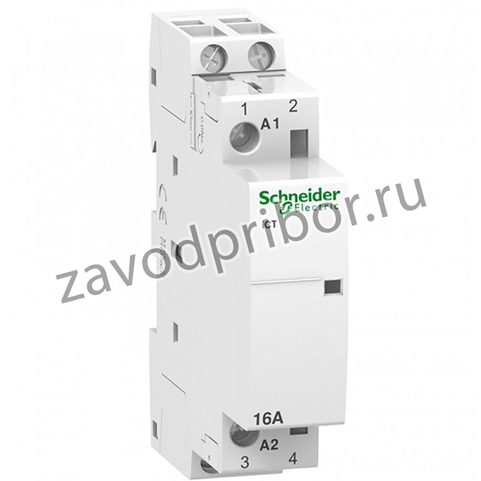 Schneider Electric Acti 9 iCT16A Контактор модульный 2НО 220/240В АС