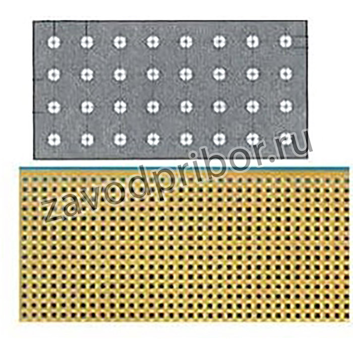 59P44-032, PCBs & Breadboards 4.5"x6.0".032 TH 042" Hole Diameter