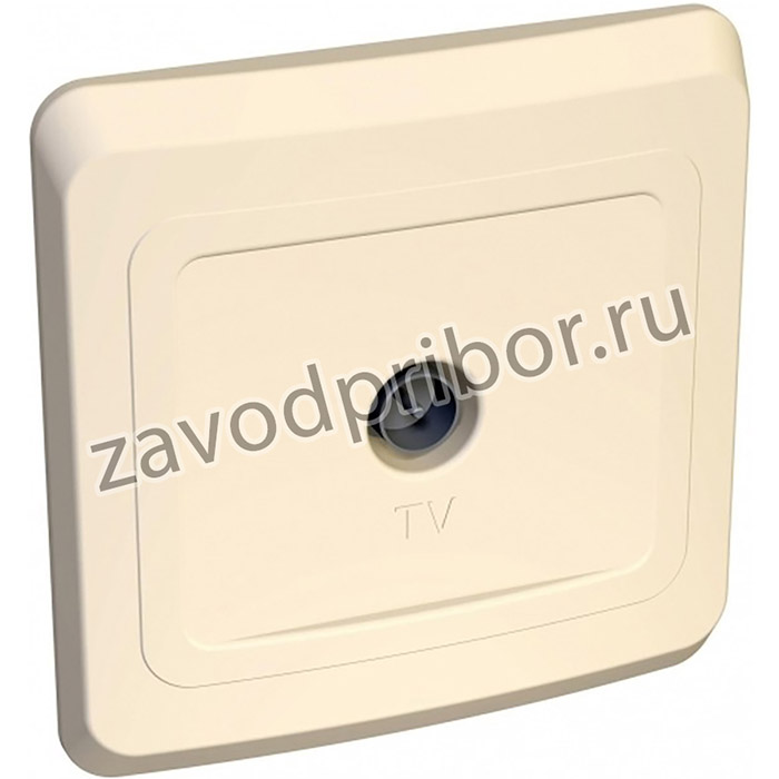 Systeme Electric Этюд Крем Розетка TV 1-ая 0,7dB единственная