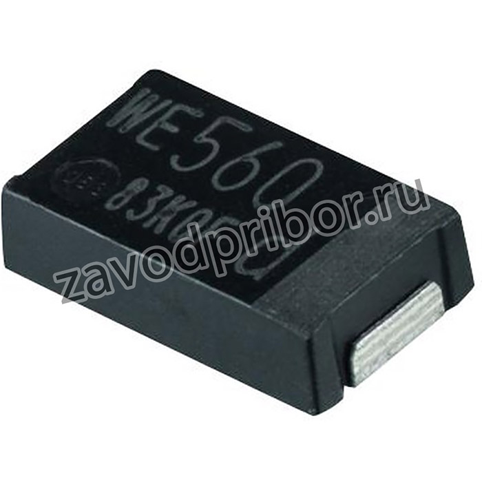 875036319015, Polymer Aluminium Electrolytic Capacitor, 390 мкФ, 2.5 В, 2917 [7343 метрический], 0.0045 Ом