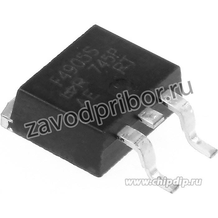 IRF4905STRLPBF, Транзистор HEXFET, P-канал, 55В, 74А [D2-PAK]