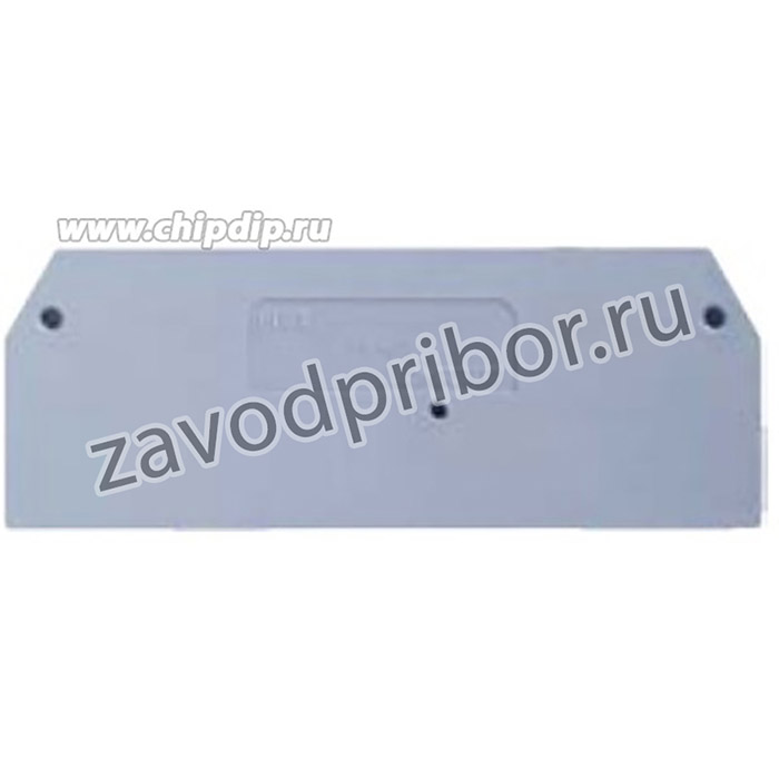 P9-4/3/O, 281-326 281-324 Торцевая пластина для FJ1 оранж.