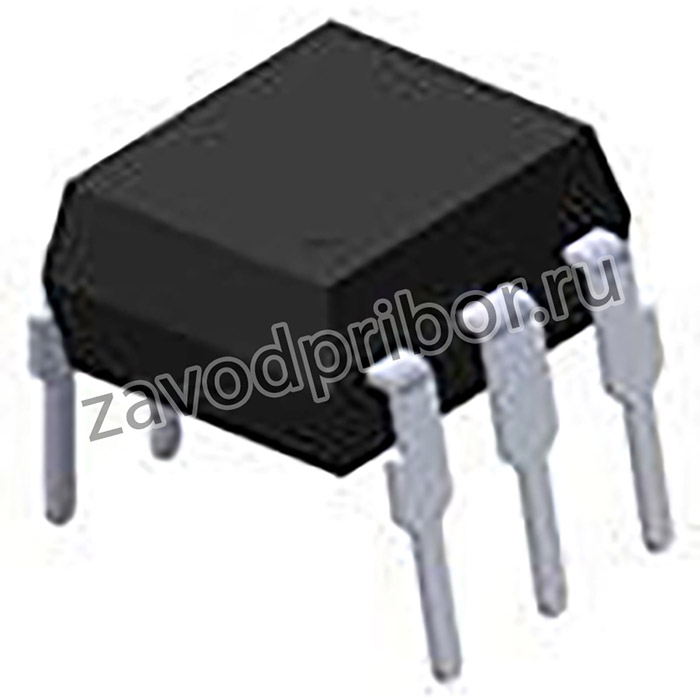 EL3063, Оптотиристор, 5кВ, с системой переключения в нуле, DIP6, 1кВ/мкс