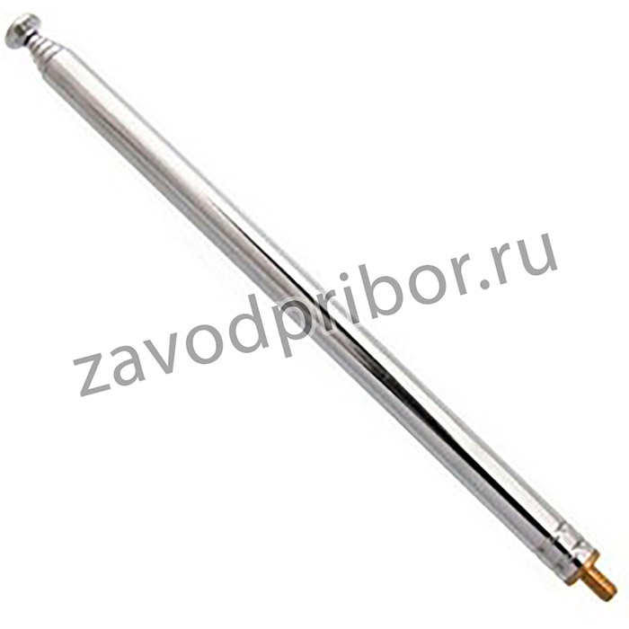 AST-4 D6MM S6 100-480MM, Антенна телескопическая d=6мм, 6 колен, 100/480мм, винт М3