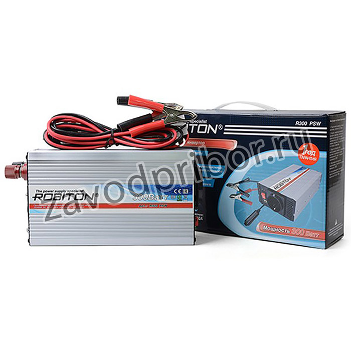 ROBITON R300 PSW 300W с чистой синусоидой BL1, Инвертор 12V-220V
