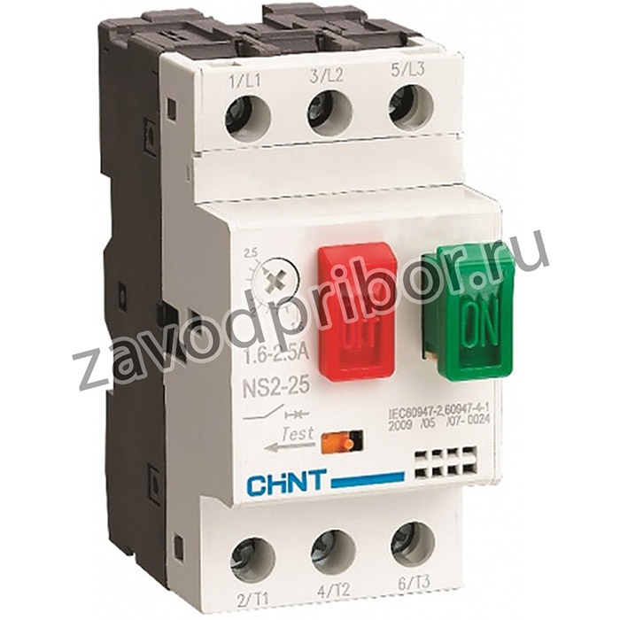 CHINT Пускатель NS2-25 4-6.3A (R)