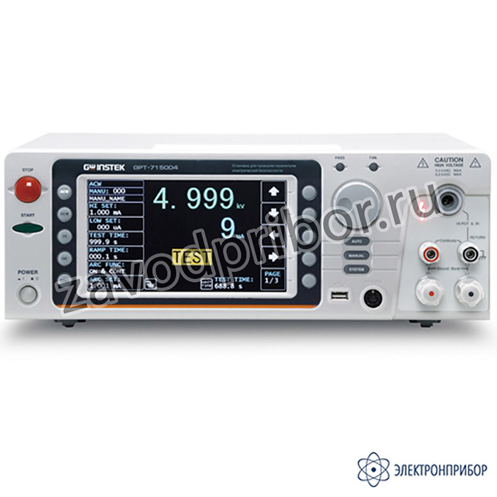 GPT-715004 — установка для проверки параметров электрической безопасности