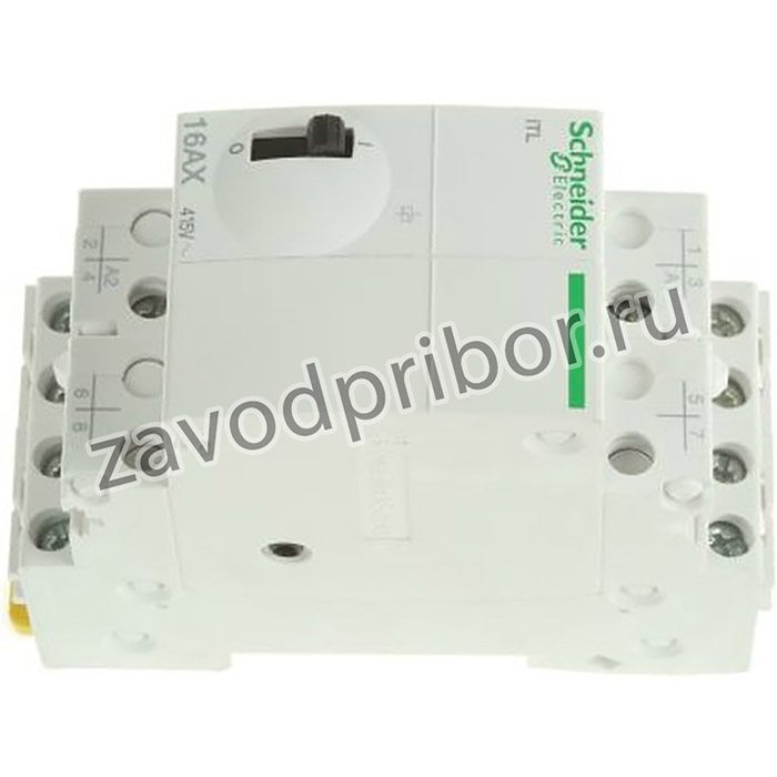 A9C30814, Реле: установочное, бистабильное, NO x4, Uобмотки: 230ВAC, DIN, 16А