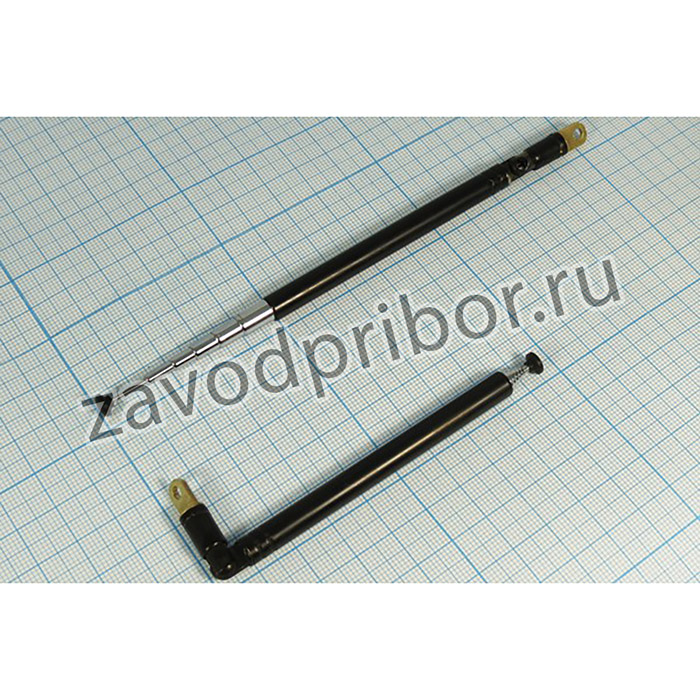 Антенна телескопическая, Ш 7,0x 8,5x1,5/D 3,0, d 7, L115~437, 7+ колен; ант т/скоп\Ш 7,0x 8,5x1,5/D 3,0\d 7\L115~437\7+К\ч