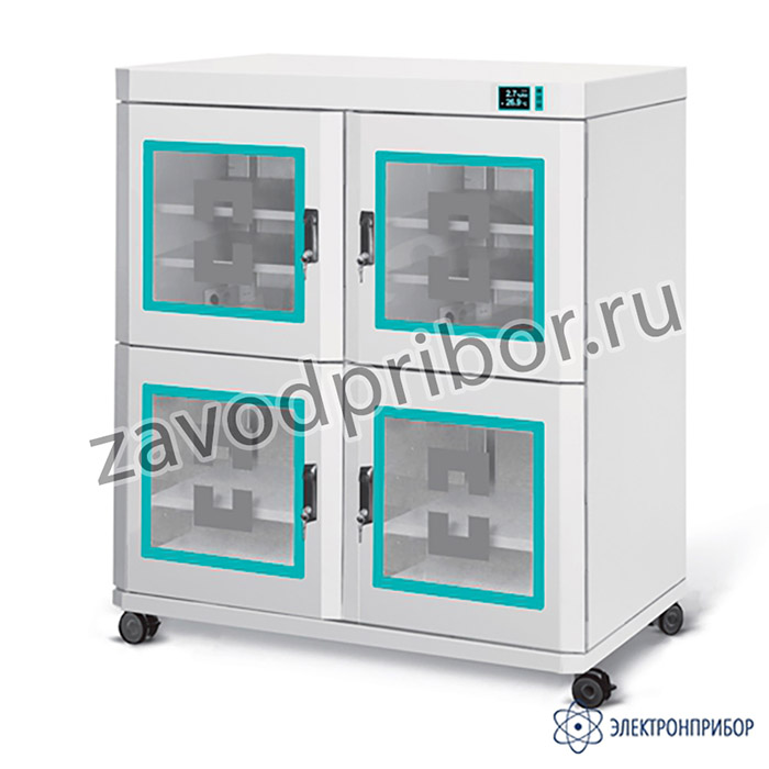 DC-4G ESD (серый) — шкаф сухого хранения антистатический с 4 секциями