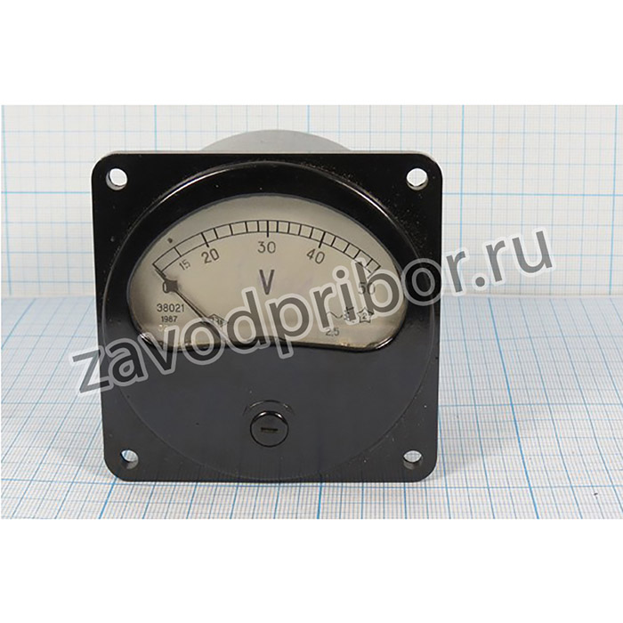 Измерительная головка 50В~, 80x80мм; гол В 80x80\ 50В~\Э8021\2,5\