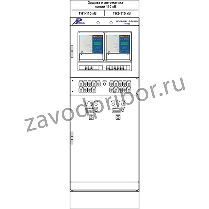 ШЭРА-ЛВ110-ТН110-4001 — шкаф резервных защит и АУВ линии 110(220) кВ и шинных ТН 110 кВ