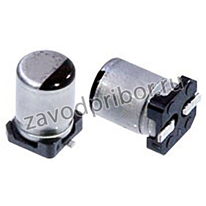 EEEFT0J101AR, электролитический конденсатор SMD 100мкФ, 6.3В 4x5.8