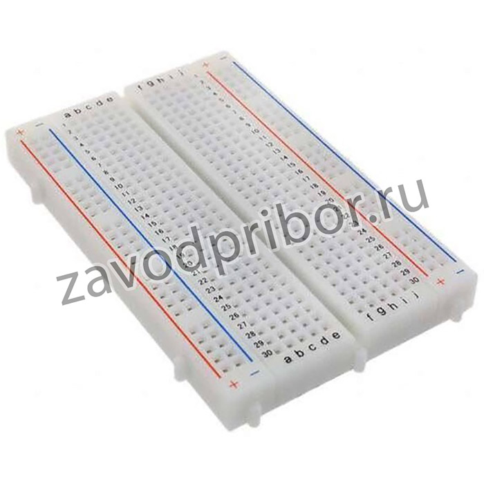 TW-E40-510, ABS Plastic 400 Tie Point Breadboard