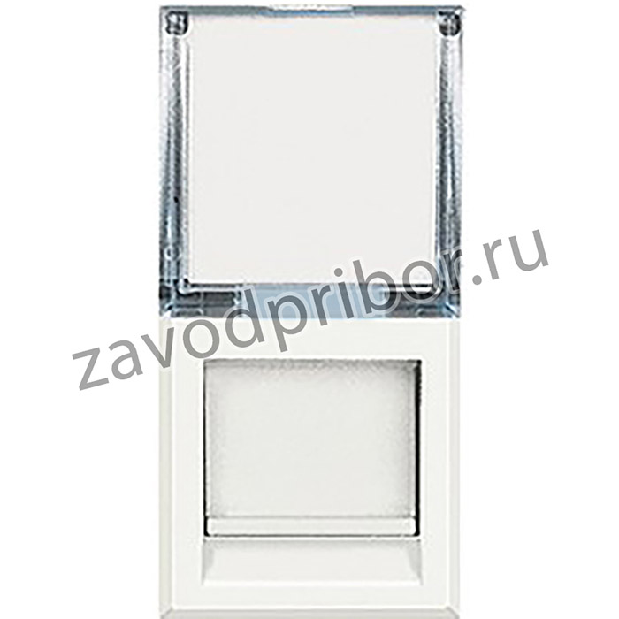 BT Axolute White Розетка компьютер RJ45 6 кат. UTP, тип коннектора - безинструментальный IDC 1 мод