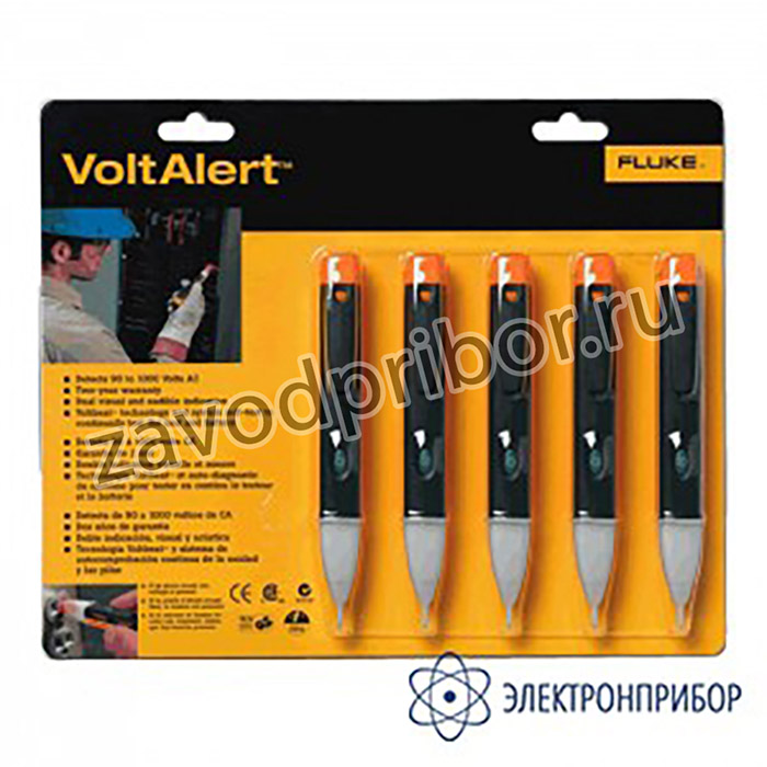 Fluke 1AC-E1-II-5PK — карманный индикатор переменного напряжения 200-1000V (в комплекте 5 индикаторов)