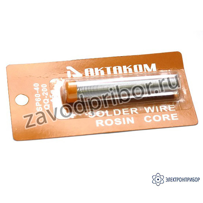 SP60-40&QQ-200 1mm 15g — припой олово-свинцовый с флюсом
