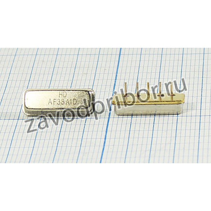 Кварцевый фильтр 38000, 27~37 ,Корпус F15 ,Выводы 5P ,HDAF38A1DF15 ,Полосовой