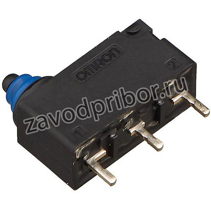 D2HW-A201D, Pin Plunger Micro Switch, PCB Terminal, 2 A @ 12 V dc, SPDT, IP67