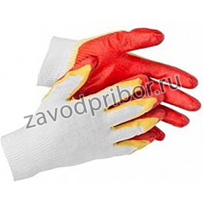 STAYER Перчатки "MASTER" трикотажные, двойная обливная ладонь из латекса, х/б, 13 класс, L-XL [11409-XL]