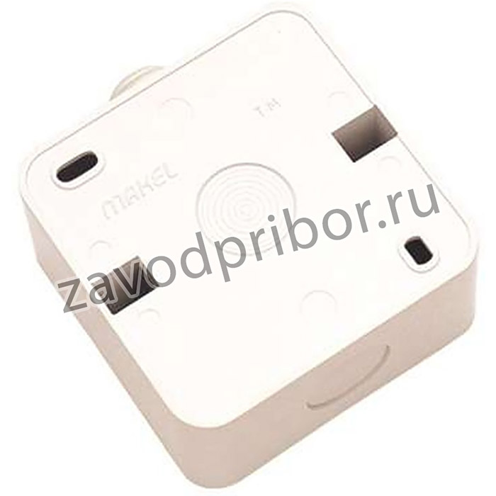 Коробка установочная ОП Mimoza бел. Makel 10010