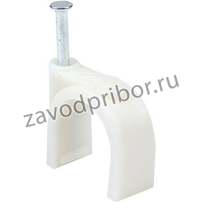 Скоба крепежная круглая 22мм (уп.50шт) EKF plcn-sr-22