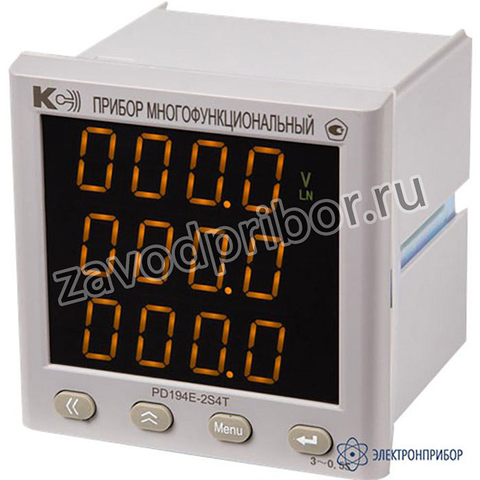 PD194PQ-2S4T-A — многофункциональный цифровой электроизмерительный прибор (многостраничная модификация, повышенной точности)