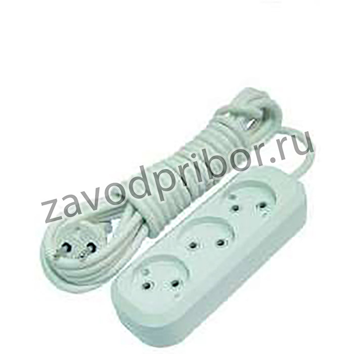 Удлинитель 3х5м без заземл. 10А IP20 Makel MGP124