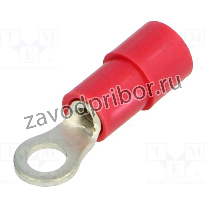 BM 00109, Наконечник: кольцевой, M3, d: 3,2мм, 0,25-1,5мм2, обжим, на провод