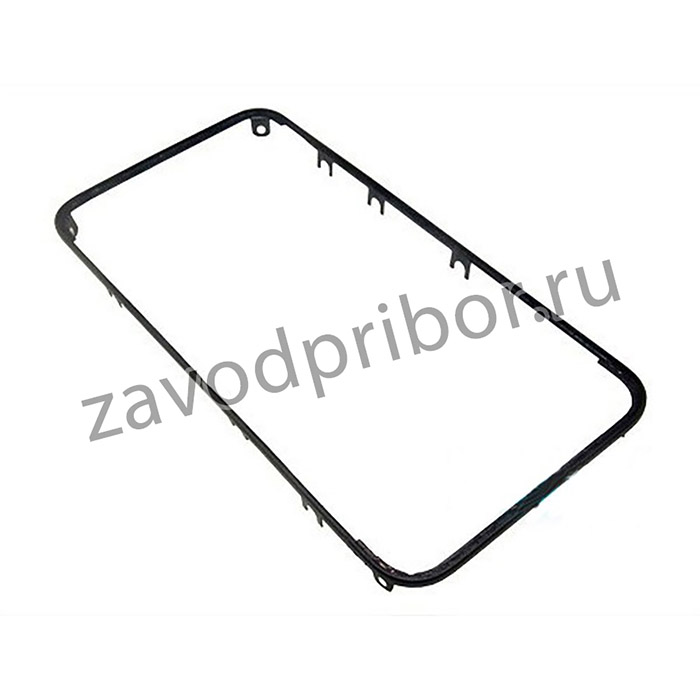 Рамка дисплея и тачскрина для Apple iPhone 4G черная