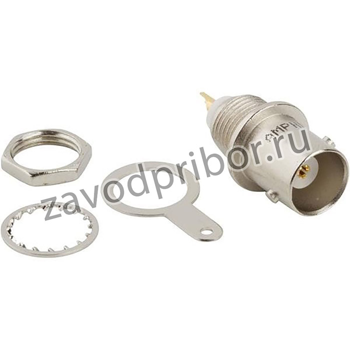 031-221-RFX, RF/COAXIAL, BNC JACK, STRAIGHT, 50OHM, SOLDER