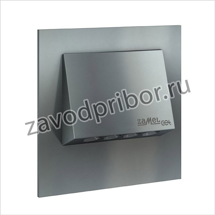 Zamel Светильник NAVI Графит/Тепл.бел. в монт.коробку, 230V AC с встр. радиоприемником