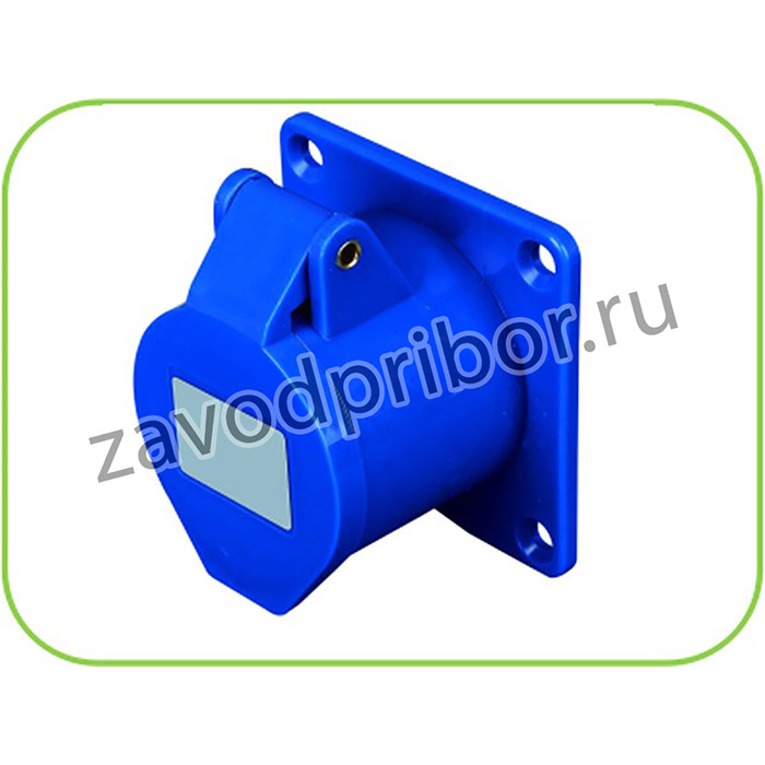 Розетка 415 скрытая 3Р+РЕ+N 16А 380В IP44 HLT