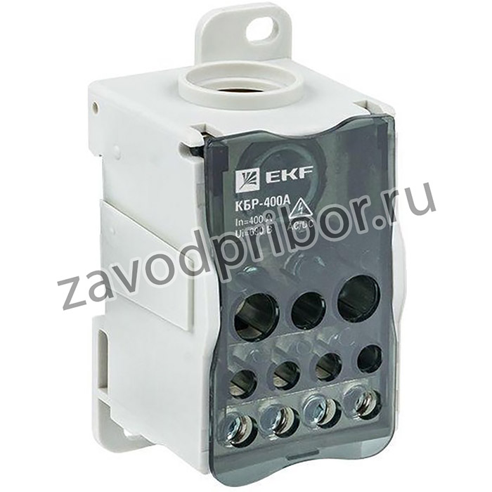 Блок распределительный КРОСС крепеж на панель и DIN КБР-400А EKF plc-kbr400