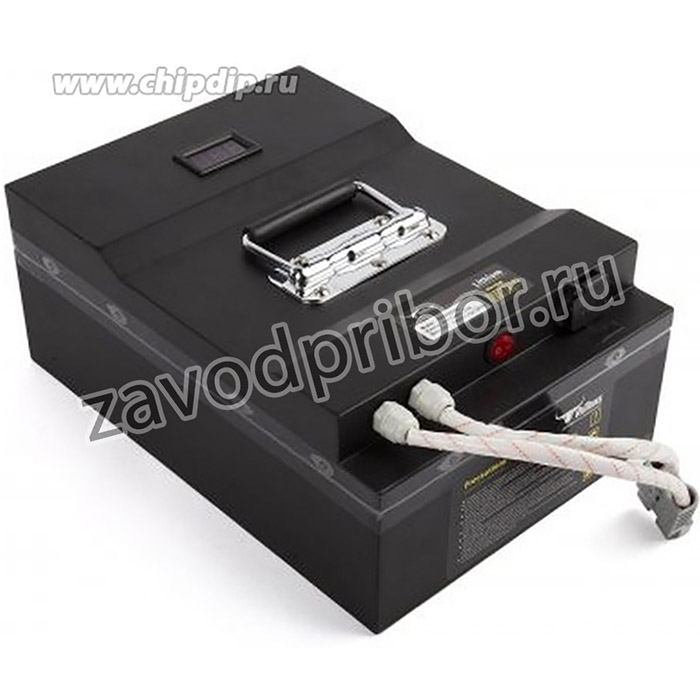 Литиевый тяговый аккумулятор RuTrike (18650 MnCoNi) 24V50A/H