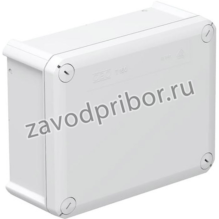 Коробка распределительная 190х150х77мм IP66 T160 OE закрыт. сер. OBO 2007271