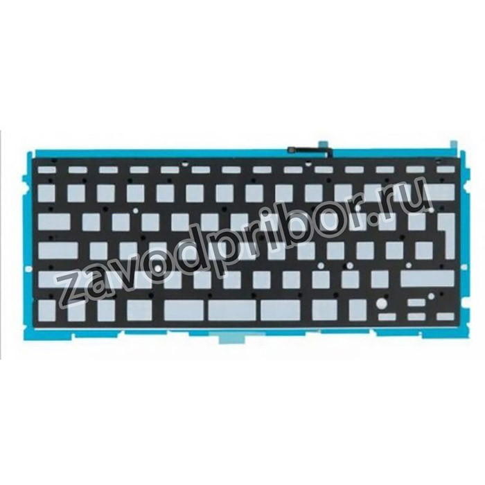Подсветка клавиатуры для ноутбука Apple MacBook Pro Retina 15 A1398, Mid 2012 - Mid 2015, Г-образный Enter