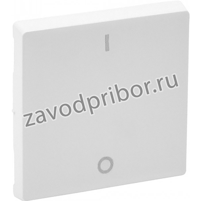Valena LIFE.Лицевая панель для выключателя двухполюсного.Белая