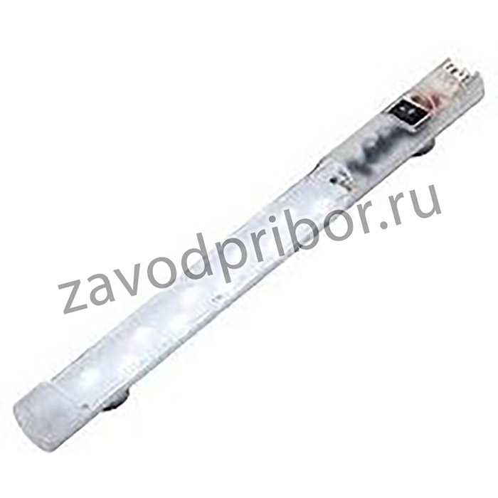 Светильник светодиодный LED 025 Ecoline, 5Вт, 100-240VAC, с выкл, крепление винтами, 351х39х32мм, пружинная клемма