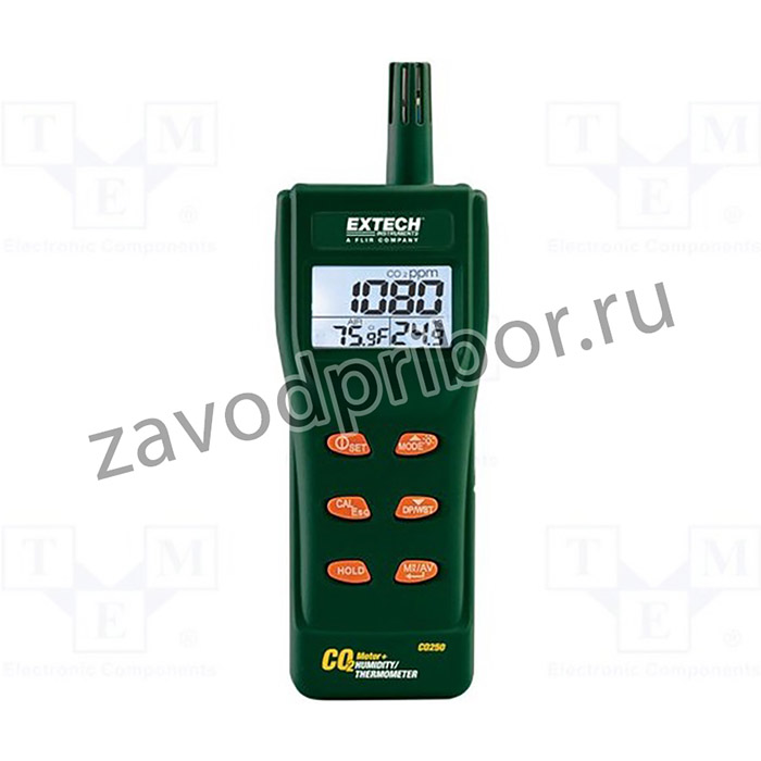 CO250, Измеритель: CO2, температуры и влажности, Интерфейс: RS232