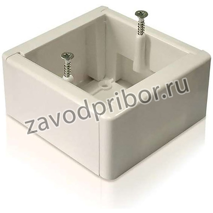 Коробка Тусо уст. для кабель-каналов 88х88х44мм IP40 Ruvinil 65021