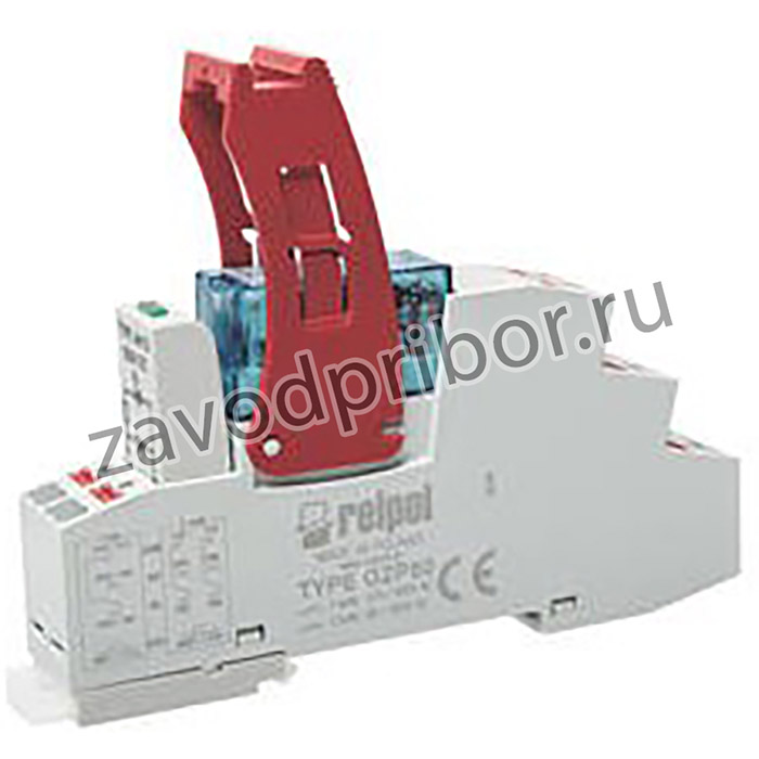 Реле интерфейсное PI84-024DC-M41G- PS-2012-01, 2CO, 8A(250VAC), 24VDC, с цоколем GZP80, с модулем LD M41G