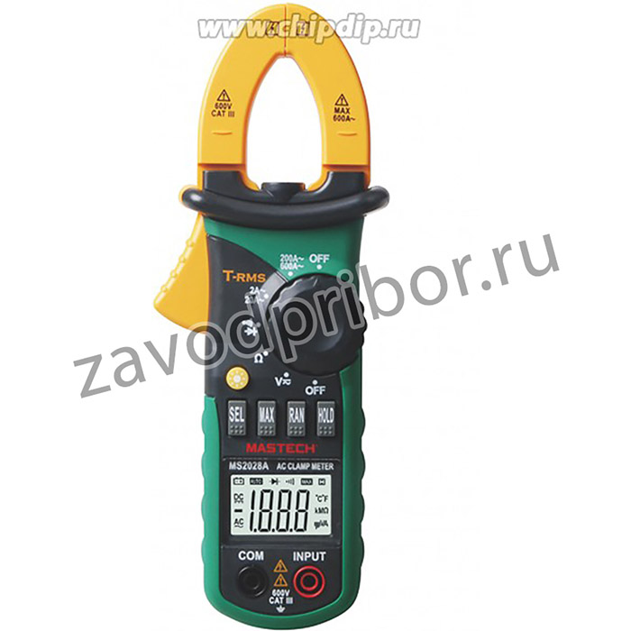 Клещи токоизмерительные Mastech MS2028A